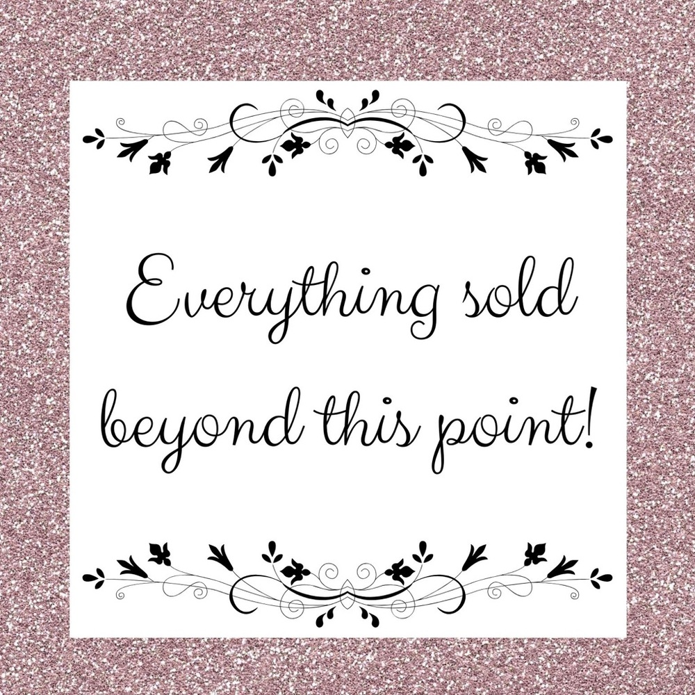 Sold beyond this point